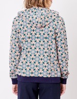 Sweat femme à capuche coton bio imprimé La Fiancée