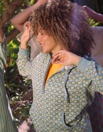 Sweat femme à capuche coton bio imprimé La Fiancée