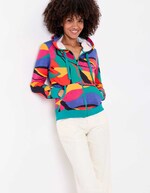 Sweat femme à capuche coton bio imprimé La Fiancée