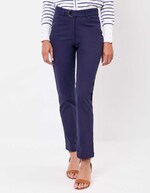 Pantalon ajusté coton stretch ceinturé imprimé La Fiancée