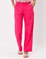 Pantalon droit coton bio épais imprimé La Fiancée
