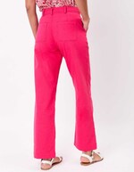 Pantalon droit coton bio épais imprimé La Fiancée