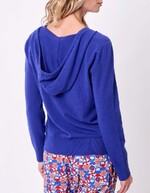 Pull femme à capuche uni imprimé La Fiancée