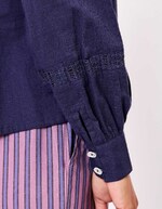Chemise macramé coton bio imprimé La Fiancée