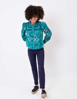 Chemise macramé coton bio imprimé La Fiancée