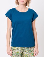 T-shirt coton bio dentelle imprimé La Fiancée