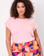 T-shirt coton bio dentelle imprimé La Fiancée
