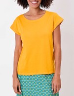 T-shirt coton bio dentelle imprimé La Fiancée
