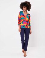 T-shirt imprimé manches 3/4 coton bio imprimé La Fiancée