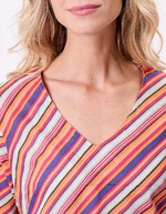 Tunique femme imprimée en coton bio imprimé La Fiancée