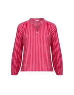 Blouse coton bio rayée manches longues imprimé La Fiancée