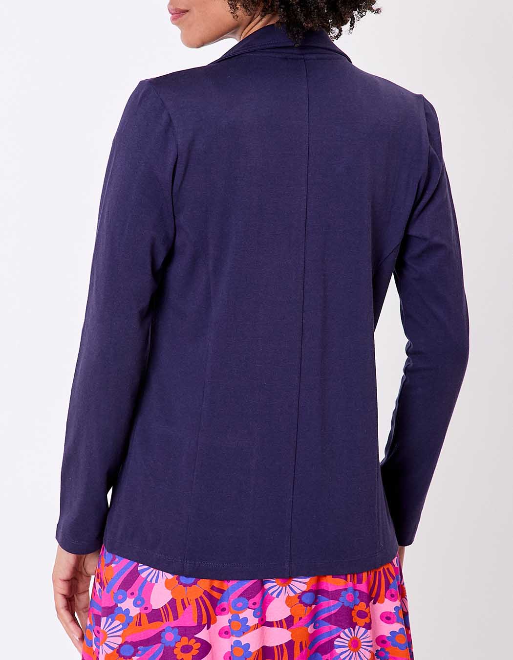 Veste tailleur souple imprimé La Fiancée