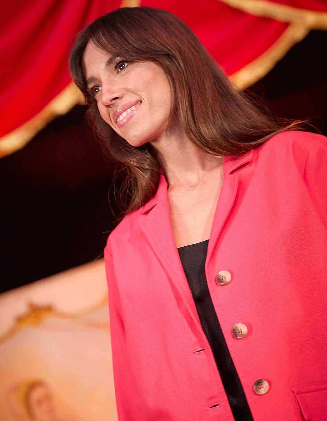 Veste saharienne coton bio imprimé La Fiancée