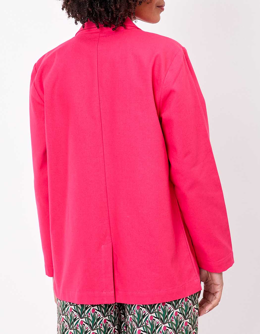 Veste saharienne coton bio imprimé La Fiancée