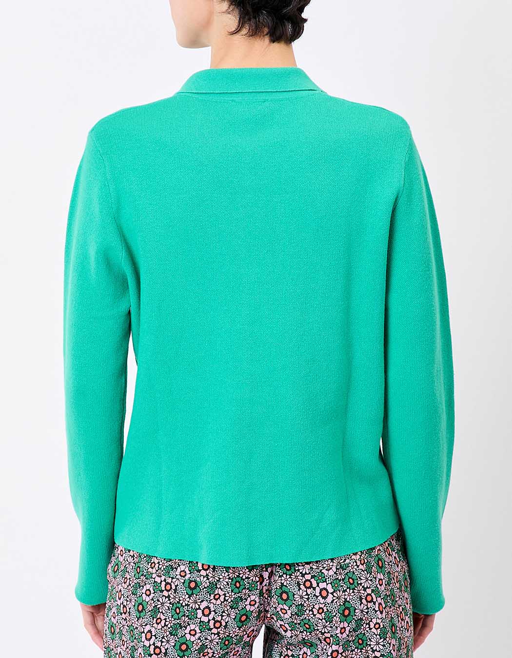 Gilet maille court droit imprimé Princesse Nomade