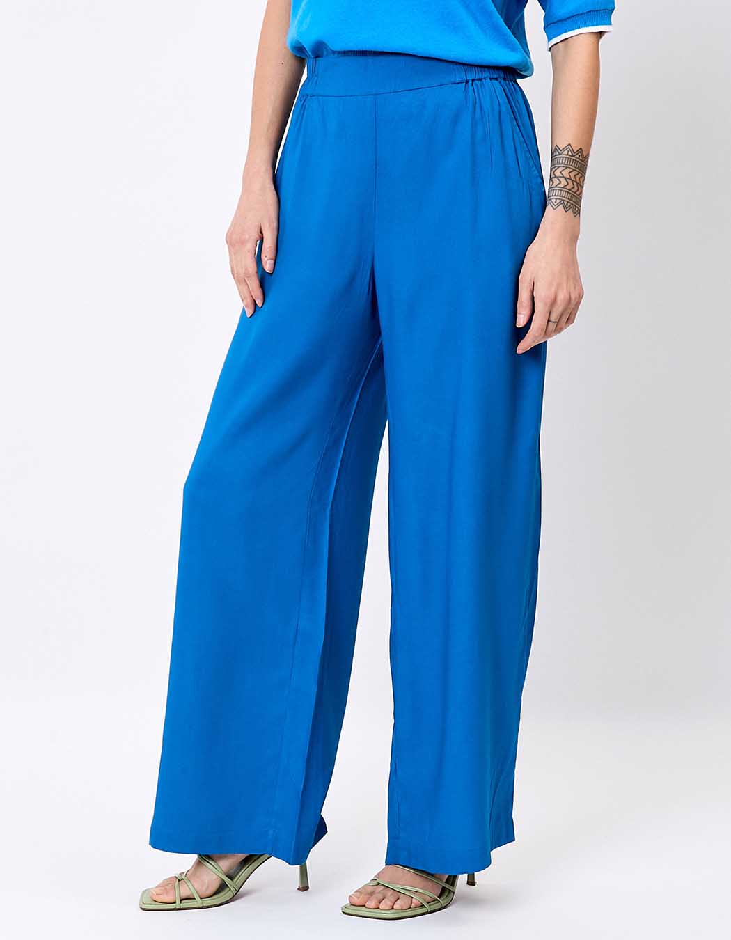 Pantalon ample élastiquée fluide imprimé Princesse Nomade