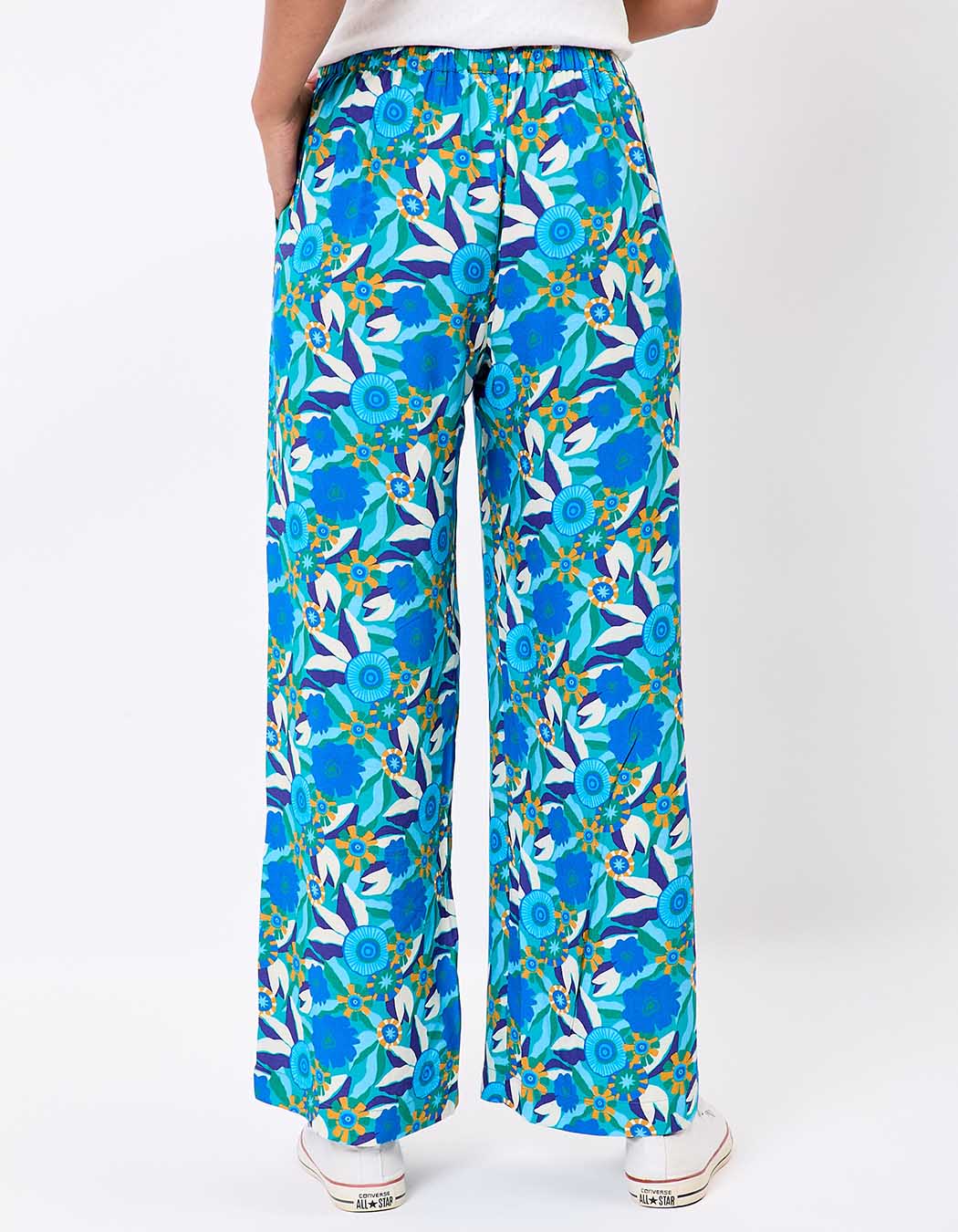 Pantalon ample élastiquée fluide imprimé Princesse Nomade