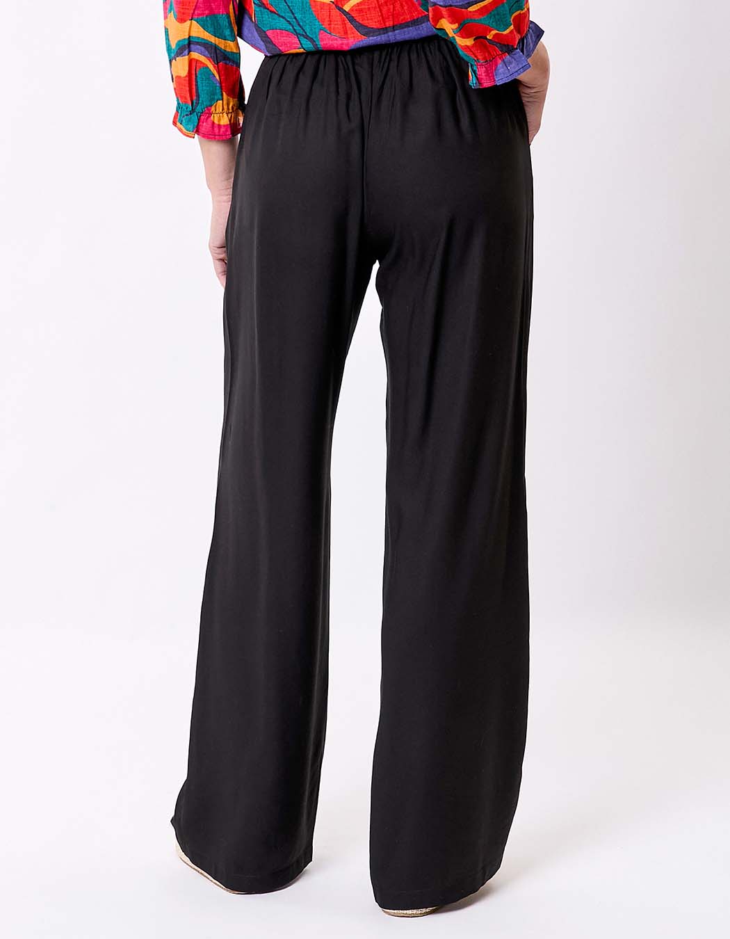 Pantalon fluide ample imprimé La Fiancée