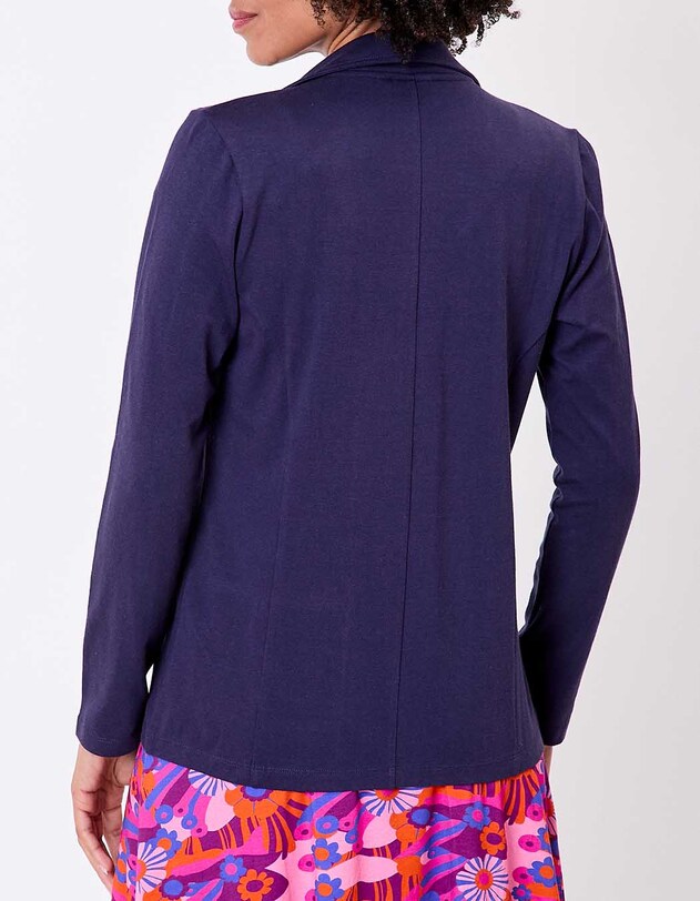 Veste tailleur souple imprim&eacute; La Fianc&eacute;e