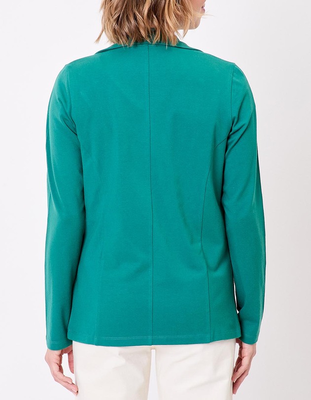 Veste tailleur souple imprim&eacute; La Fianc&eacute;e
