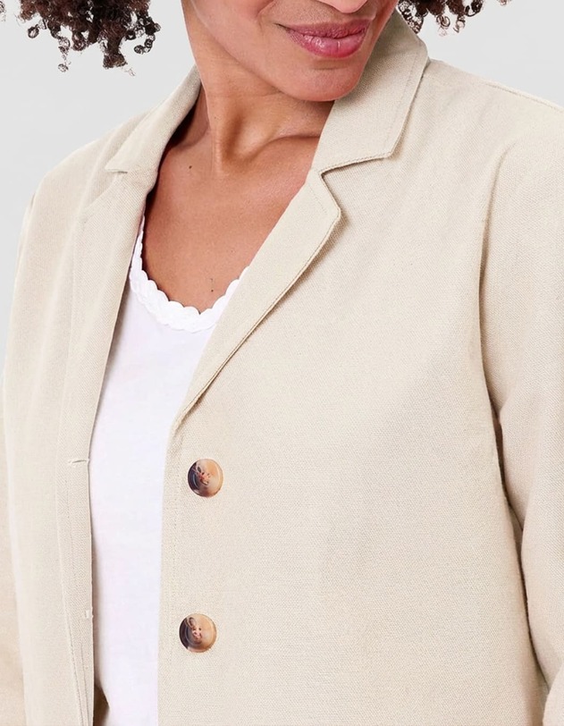 Veste saharienne coton bio imprim&eacute; La Fianc&eacute;e