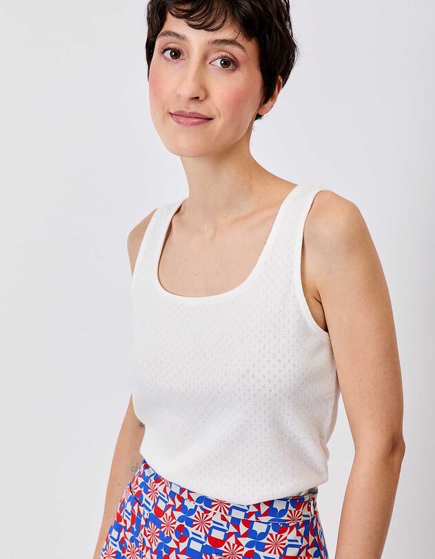 D&eacute;bardeur fantaisie coton bio imprim&eacute; Princesse Nomade