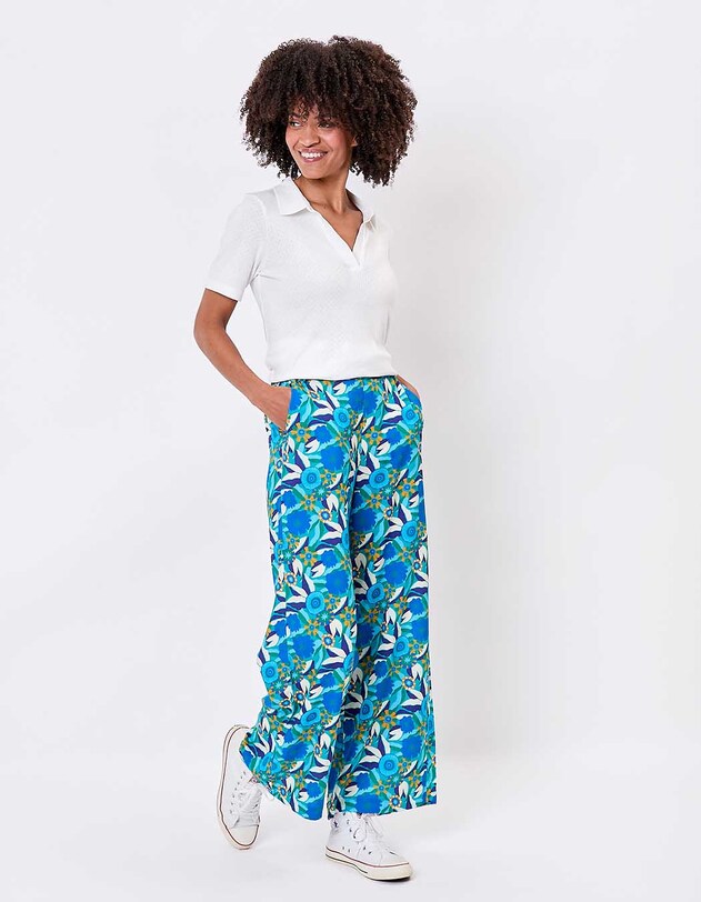 Polo coton bio pointelle imprim&eacute; Princesse Nomade