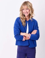 Veste matelassée réversible coton bio imprimé La Fiancée