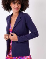 Veste tailleur souple imprimé La Fiancée