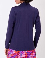 Veste tailleur souple imprimé La Fiancée