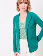 Veste tailleur souple imprimé La Fiancée
