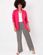 Veste saharienne coton bio imprimé La Fiancée
