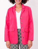Veste saharienne coton bio imprimé La Fiancée