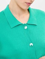 Gilet maille court droit imprimé Princesse Nomade