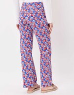 Pantalon à pont large coton stretch imprimé Princesse Nomade