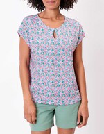 T-shirt loose maille fluide imprimé Princesse Nomade