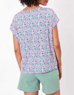 T-shirt loose maille fluide imprimé Princesse Nomade