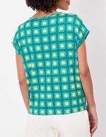 T-shirt loose maille fluide imprimé Princesse Nomade
