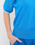 Pull léger en coton uni imprimé Princesse Nomade