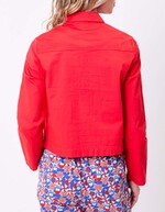 Veste courte coton stretch imprimé Princesse Nomade