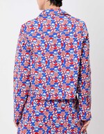 Veste courte coton stretch imprimé Princesse Nomade