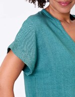 Tee shirt fluide lin imprimé La Fiancée