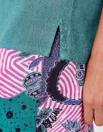 Tee shirt fluide lin imprimé La Fiancée