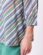 Blouse voile de coton bio ample imprimé La Fiancée