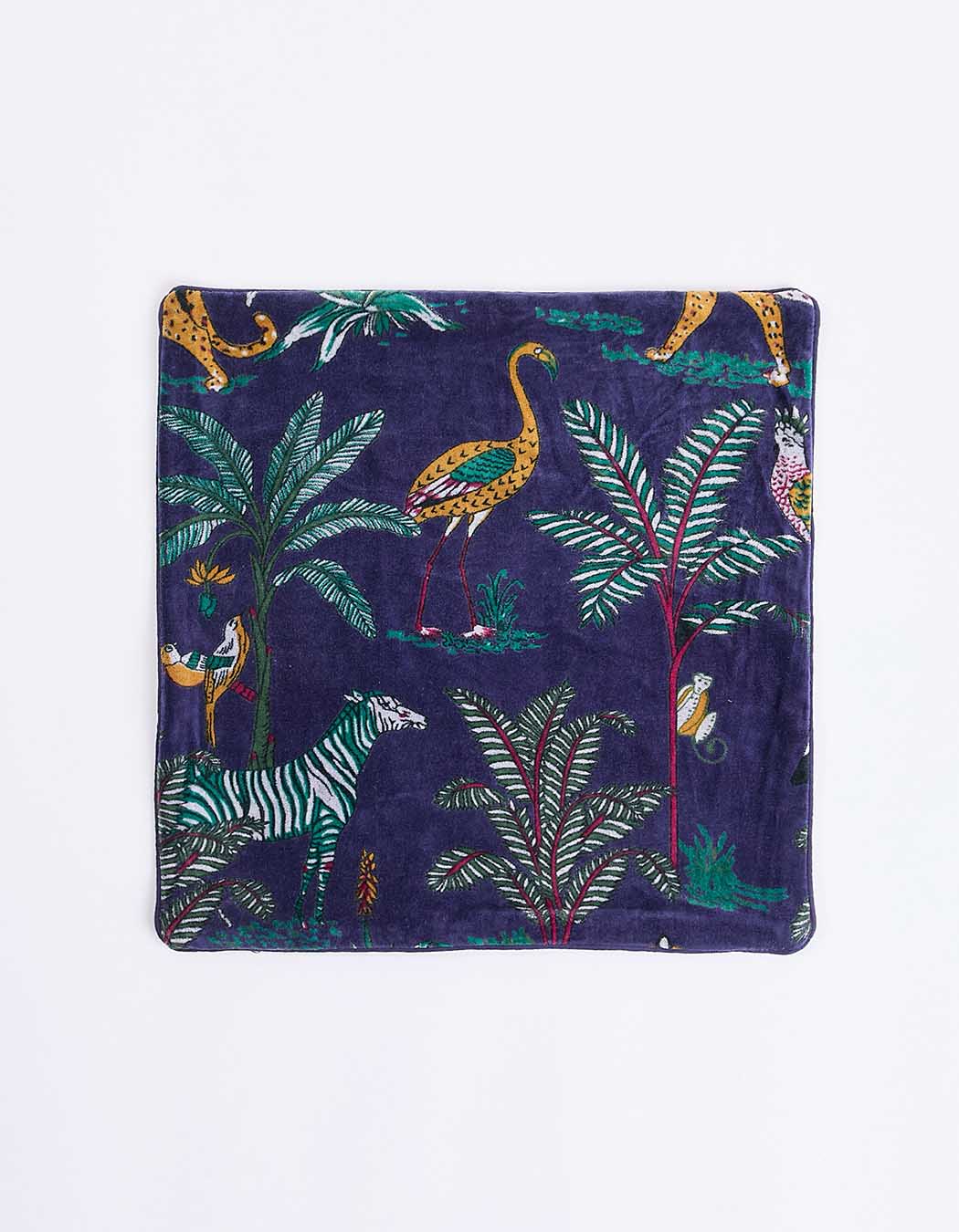 Housse de coussin velours imprimé 40 x 40 cm imprimé La Fiancée