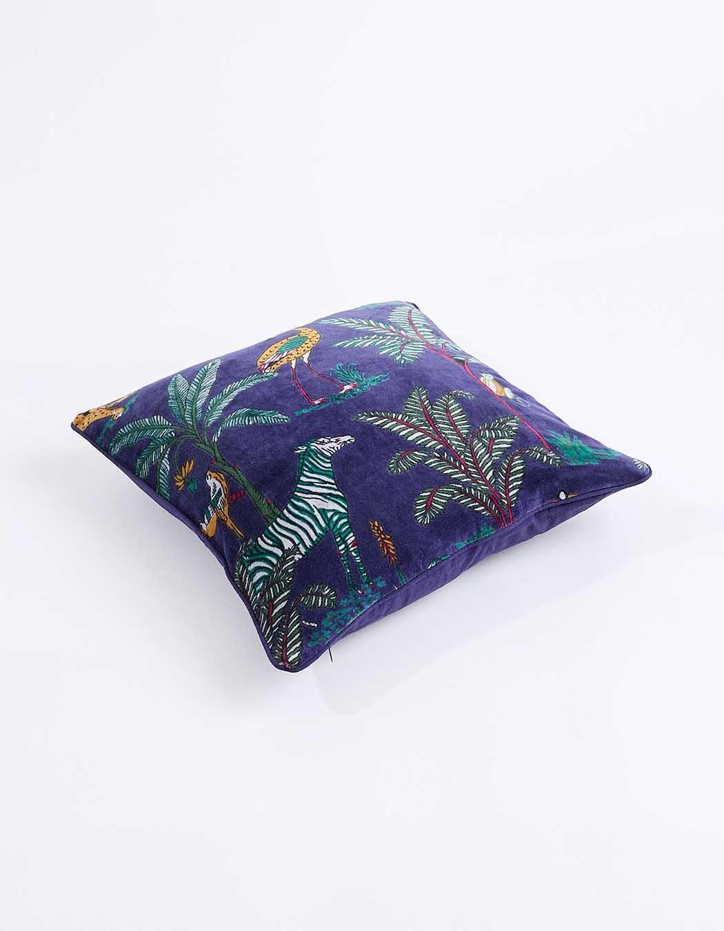 Housse de coussin velours imprimé 40 x 40 cm imprimé La Fiancée