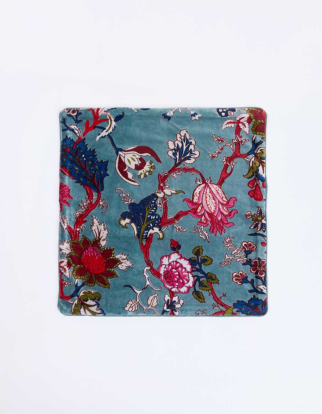 Housse de coussin velours imprimé 40 x 40 cm imprimé La Fiancée