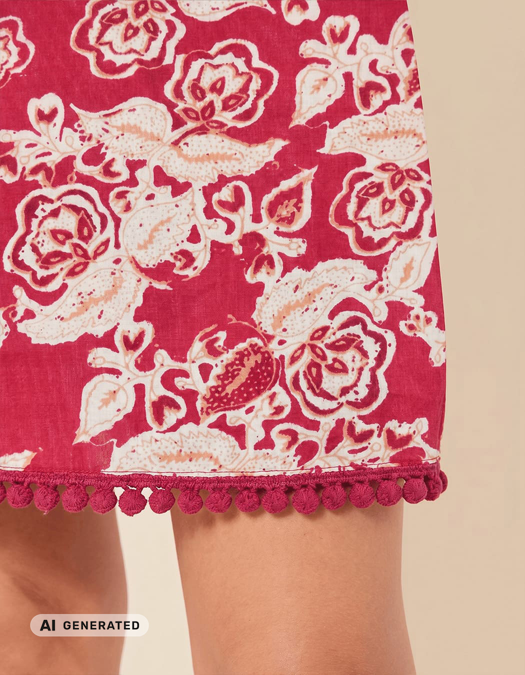 Robe coton bio fines bretelles imprimé La Fiancée