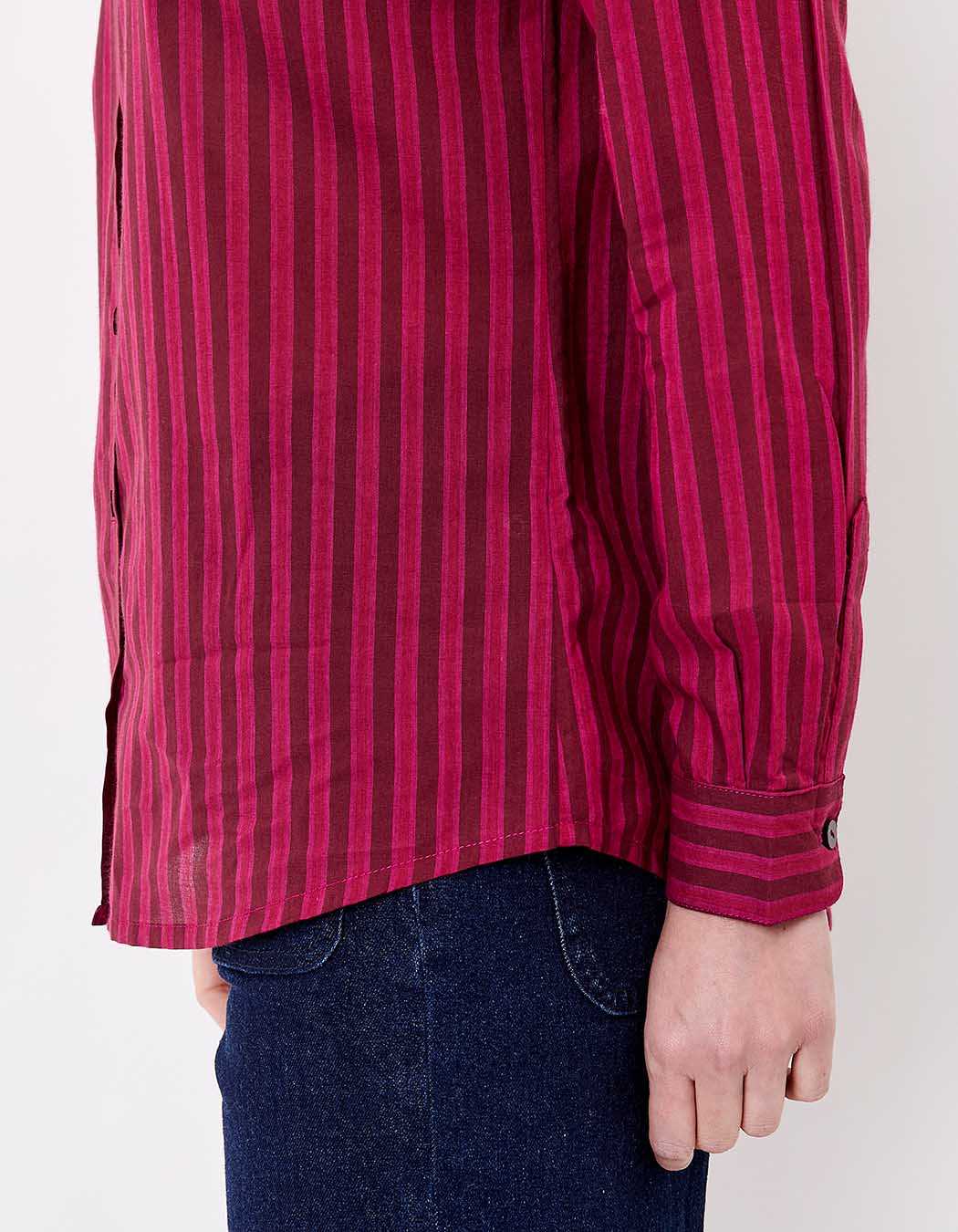 Chemise droite voile de coton bio imprimé La Fiancée
