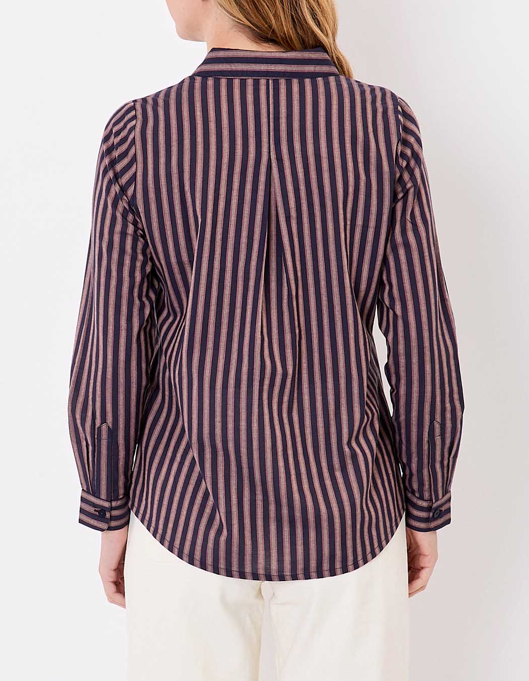 Chemise droite voile de coton bio imprimé La Fiancée